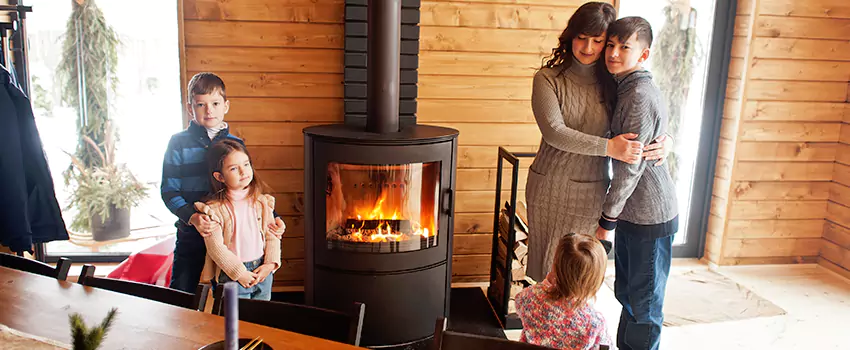 Morso Cast Iron Fireplace Insert Installation in Wenatchee, Washington