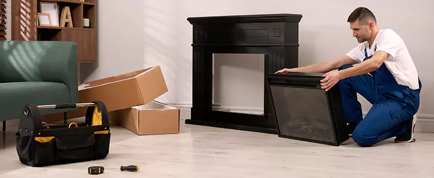 Old Rusted Metal Fireplace Repair And Replacement in Wenatchee, WA